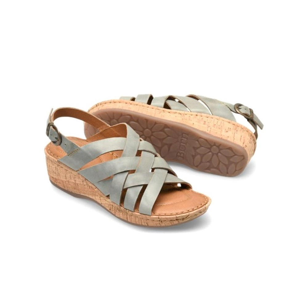 Born Women's Laila Woven Straps Leather Sandal Size 7 NWOB - Picture 11 of 11